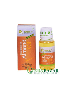 Масло Миндальное Холодного Отжима (Cold Pressed Almond Oil), 50 Мл, Хелтх 1 (Health 1st)