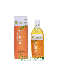 Масло Миндальное Холодного Отжима (Cold Pressed Almond Oil), 200 Мл, Хелтх 1 (Health 1st)
