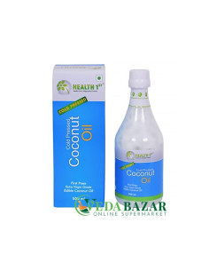 Масло Кокосовое Холодного Отжима (Cold Pressed Сoconut Oil), 500 Мл, Хелтх 1 (Health 1st)