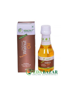 Масло грецкого ореха холодного отжима (Cold pressed Walnut oil), 100 мл, Хилт 1 (Health 1st)