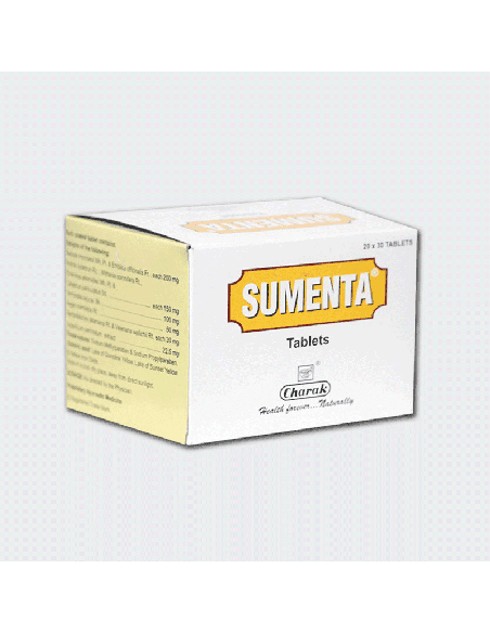 Купить Успокоительное Средство Сумента (Sumenta), 30 Таб, Чарак (Charak)