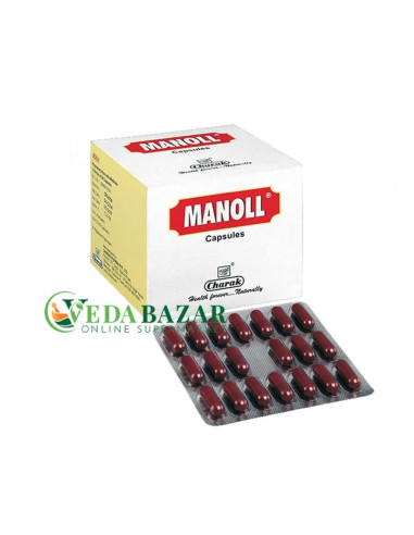 Средство для Повышения Иммунитета Манолл (Manoll), 20 Капсул, Чарак (Charak)
