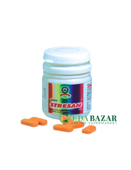 Препарат от Стресса Санду Стресан (Sandu Stresan), 60 Таб, Фармацеутикал Лтд (Pharmaceutical Ltd)