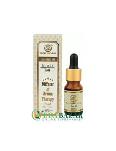 Масло Розы Эфирное (Essential Rose Oil), 10 Мл, Кхади Нейчурал (Khadi Natural)