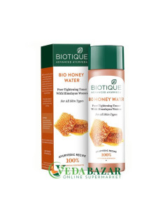 Очищающий Тоник с Медом Био Хани Тоник (Bio Honey Water Toner), 120 Мл, Биотик (Biotique)