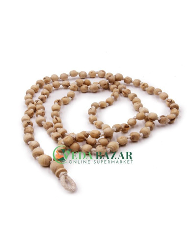 Четки для Поклонения из Туласи 108 Бусин (Tulasi Beads), 170 См, Индия (India)