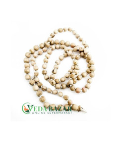 Четки для Поклонения из Туласи 108 Бусин (Tulasi Beads), 150 См, Индия (India)