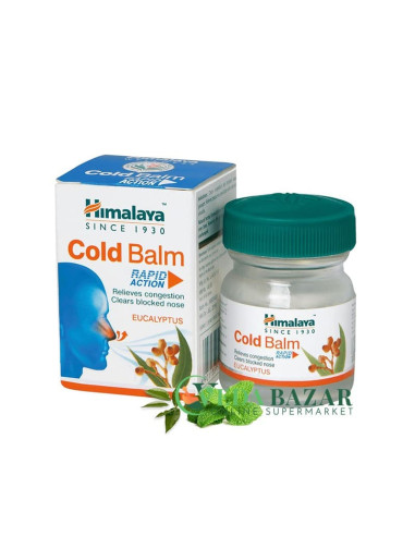 Бальзам от Головной Боли Колд Балм (Cold Balm), 45 Гр, Хималая (Himalaya)
