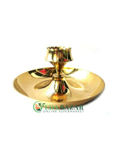Подставка для благовоний из латуни (Brass Stand for Incense), 9 см, Индия (India)