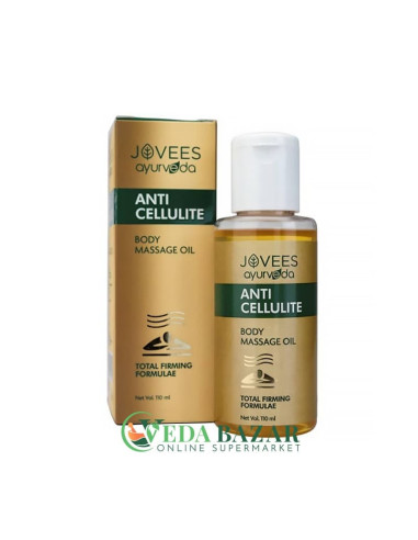 Массажное Антицеллюлитное Масло для Тела (Anti Cellulite Body Massage Oil), 110 Мл, Джовис (Jovees)