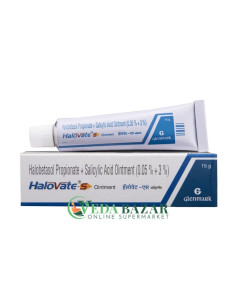 Мазь от Псориаза и Экземы Халовате-С (Halovate-S), 15 Гр, Гленмарк (Glenmark)