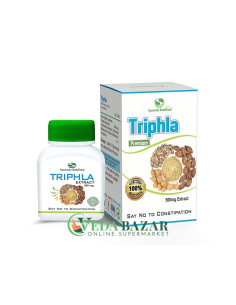 Общеукрепляющий Препарат Широкого Спектра Действия Трифала (Trifala), 60 Таб, Аюрведа Редефайнед (Ayurveda Redefined)