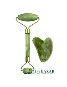 Роллер-Массажер для Лица из Нефрита (Jade Stone Facial Roller), Индия (India)