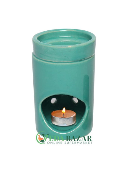 Керамическая Аромалампа (Ceramic Oil Diffuser), 11.4 х 6.4 См, Индия (India)