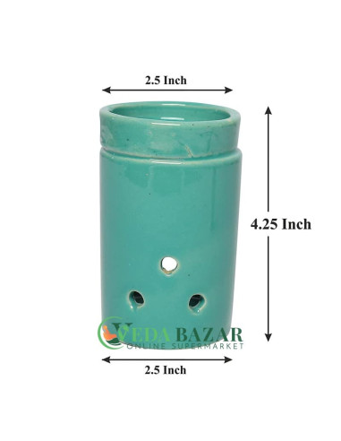 Купить Керамическая Аромалампа (Ceramic Oil Diffuser), 11.4 х 6.4 См