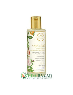 Мицеллярная вода Сапта Джал (Sapta Jal Ayurvedic Micellar Water), с травами, 200 мл, Джаст Хербс (Just Herbs)