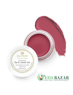 Тинт "Лип энд Чик", (Herb Enriched Lip & Cheek Tint), 4 Гр, Для Губ И Щёк, Джаст Хербс (Just Herbs)
