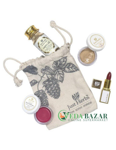 Набор для Макияжа "Квартет" (Makeup Set "Quartet"), Джаст Хербс (Just Herbs)