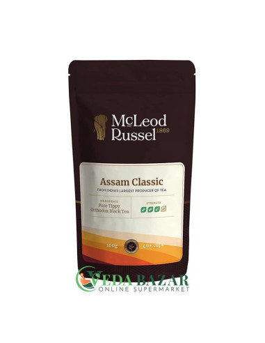 Черный Чай "Aссaм Классик" (Black tea "Assam Classic"), 100 Гр, листовой, Маклеод Рассел (McLeod Russel)