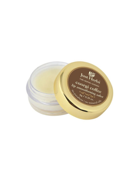 Бальзам Для Губ "Coorgi Coffee" (Coorgi Coffee Lip Balm), С Экстрактом Кофе, 8 Гр, Джаст Хербс (Just Herbs)