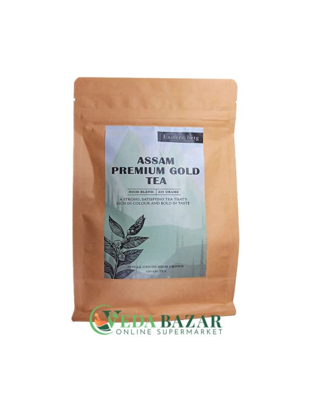 Листовой Черный Чай Ассам Премиум Голд (Assam Premium Gold Tea), 250 Гр, Истерн Берг (Eastern Berg)