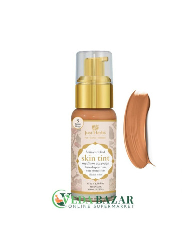 Обогащенный травами тинт для кожи Херб Энричд, (Herb Enriched Skin Tint), 40 мл, Джаст Хербс (Just Herbs)