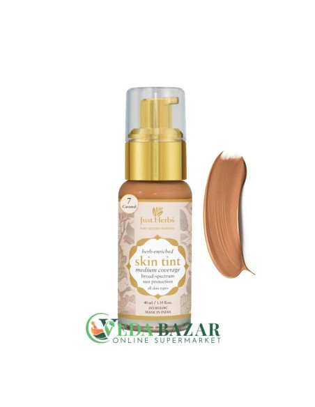 Обогащенный травами тинт для кожи Херб Энричд, (Herb Enriched Skin Tint), 40 мл, Джаст Хербс (Just Herbs)