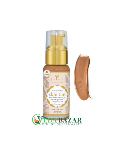 Обогащенный травами тинт для кожи Херб Энричд, (Herb Enriched Skin Tint), 40 мл, Джаст Хербс (Just Herbs)