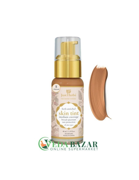 Обогащенный травами тинт для кожи Херб Энричд, (Herb Enriched Skin Tint), 40 мл, Джаст Хербс (Just Herbs)