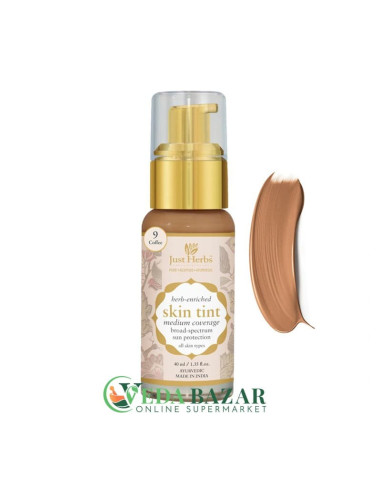 Обогащенный травами тинт для кожи Херб Энричд, (Herb Enriched Skin Tint), 40 мл, Джаст Хербс (Just Herbs)