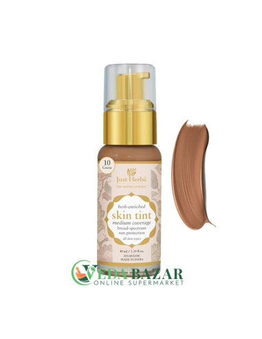Обогащенный травами тинт для кожи Херб Энричд, (Herb Enriched Skin Tint), 40 мл, Джаст Хербс (Just Herbs)
