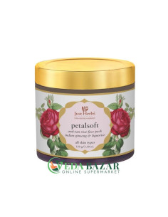 Солнцезащитная Маска для Лица "Петалсофт" (Face mask "Petalsoft"), 150 Гр, Джаст Хербс (Just Herbs)