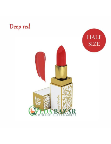 Аюрведическая Помада Херб Энричд (Herb Enriched Ayurvedic Lipstick), 1,8 гр, Джаст Хербс (Just Herbs)