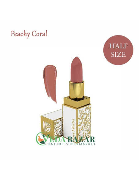 Аюрведическая Помада Херб Энричд (Herb Enriched Ayurvedic Lipstick), 1,8 гр, Джаст Хербс (Just Herbs)