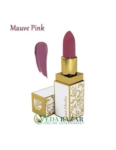 Аюрведическая Помада Херб Энричд (Herb Enriched Ayurvedic Lipstick), 4 гр, Джаст Хербс (Just Herbs)