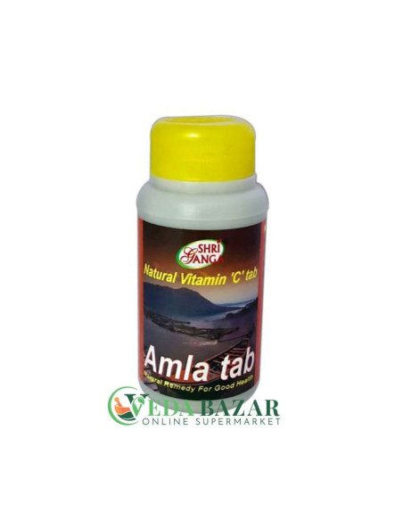 Препарат для Иммунитета Амла (Amla Тab), 200 Таб, Шри Ганга (Shri Ganga)
