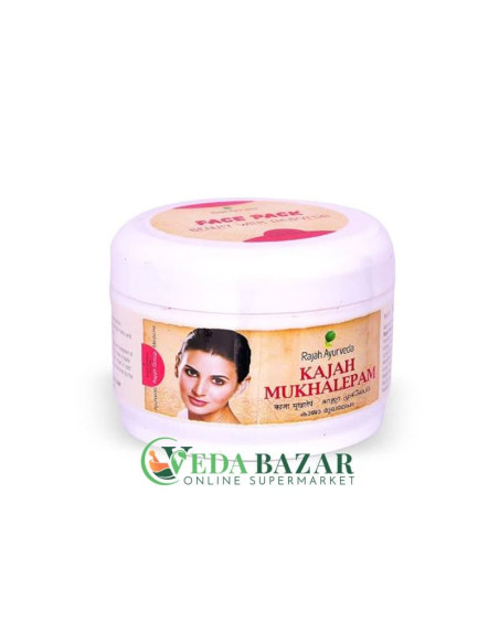 Крем от Морщин Каджах Мукхалепам (Kajah Mukhalepam), 50 Гр, Раджах Аюрведа (Rajah Ayurveda)