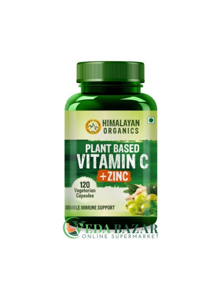 Витамин С для Иммунитета (Vitamin C), 120 Капсул, Хималаян Органикс (Himalayan Organics)