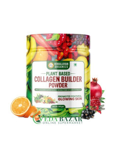 Коллаген-порошок (Collagen Builder Powder), от преждевременного старения, 250 гр, Хималаян Органикс (Himalayan Organics)