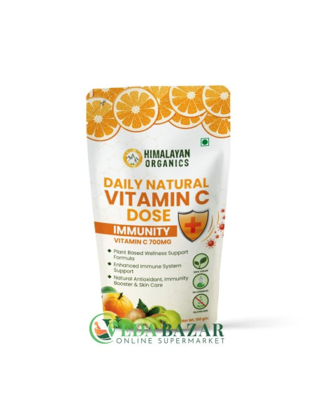 Витамин С (Vitamin C), Для Иммунитета, 150 Гр, Himalayan Organics