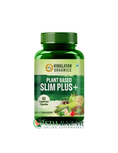Слим Плюс (Slim Plus), Для Похудения, 60 Капсул, Гималайская Органика (Himalayan Organics)