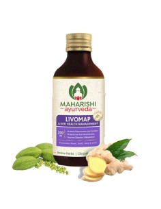 Купить Сироп Ливомап (Livomap) лечение печени, 200 мл, Махариши Аюрведа (Maharishi Ayurveda)