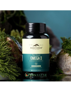 Омега-3 (EPA 450 + DHA 150), из масла морских водорослей, 60 капсул (Rasayanam) 2