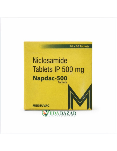 Нипдак (Napdac-500) от паразитов, 100 таблеток (Medsuvac)
