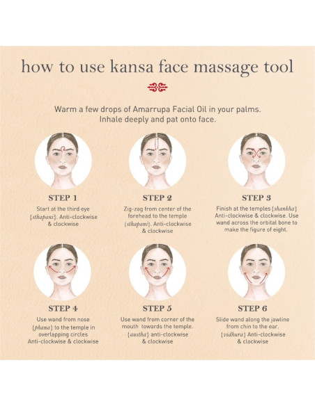 Купить аюрведический массажер для лица Kama Ayurveda