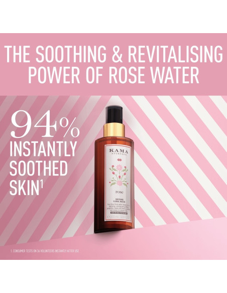 Розовая вода Kama Ayurveda 100 мл для тонизирования