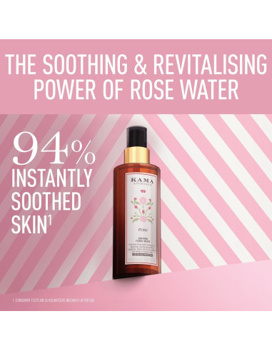 Розовая вода Kama Ayurveda 200 мл для тонизирования