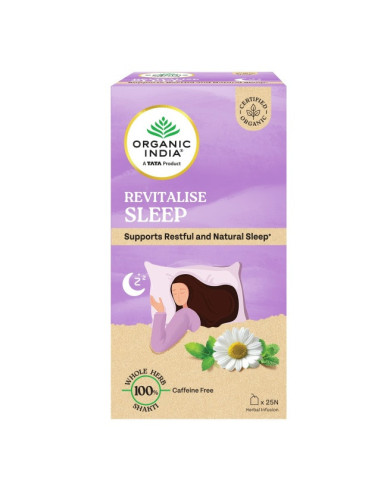 Чай для сна в пакетиках (Sleep tea), 25 шт, Органик Индия (Organic India)
