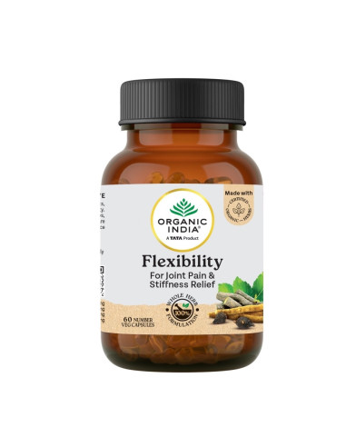 Флексибилити (Flexibility ), здоровье суставов, 60 кап, Органик Индия (Organic India)