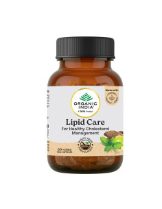 Липид Кэр (Lipid Care), для поддержки сердца и здорового уровня холестерина, 60 кап., Органик Индия (Organic India)